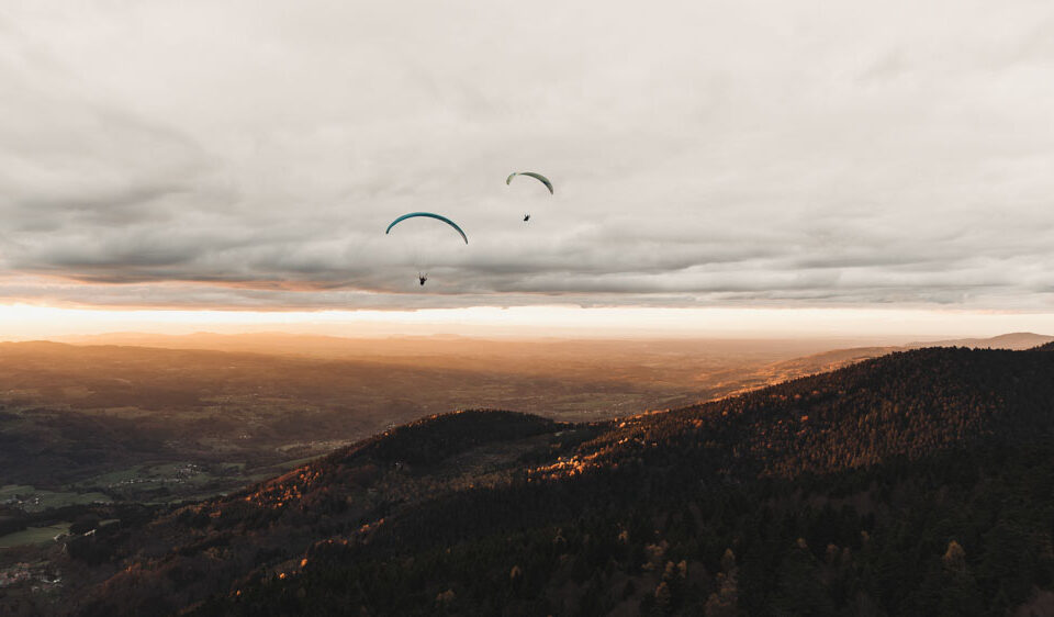 Un projet immersif 360° VR qui prend son envol en parapente !